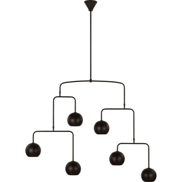 Visual Comfort Studio LXC1026AI Extra Large Chandelier in Aged Iron