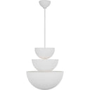 Visual Comfort Studio LXC1039CPST Large Chandelier in Cast Plaster
