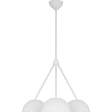 Visual Comfort Studio LXC1043CPST Medium Chandelier in Cast Plaster