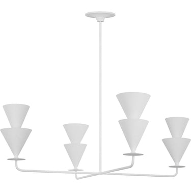 Visual Comfort Studio LXC1114CPST Extra Large Chandelier in Cast Plaster