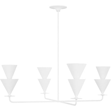 Visual Comfort Studio LXC1114CPST Extra Large Chandelier in Cast Plaster