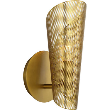 Visual Comfort Studio LXW1031BBS Medium Single Sconce