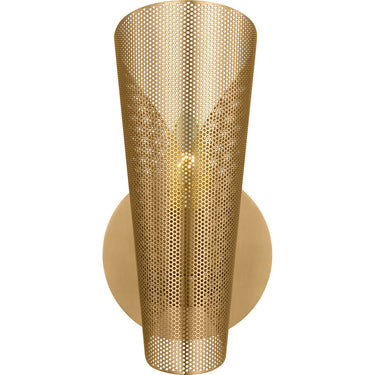 Visual Comfort Studio LXW1031BBS Medium Single Sconce