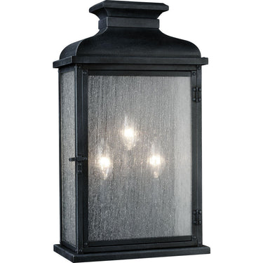 Visual Comfort Studio OL11104DWZ Wide Lantern in Dark Weathered Zinc