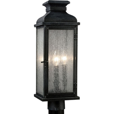 Visual Comfort Studio OL11107DWZ Post Lantern in Dark Weathered Zinc