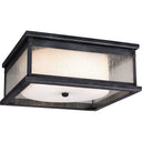 Visual Comfort Studio OL11113DWZ Flush Mount in Dark Weathered Zinc