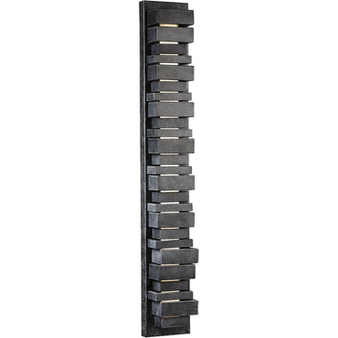 Visual Comfort Studio OL11203DWZ Large LED Outdoor Sconce in Dark Weathered Zinc