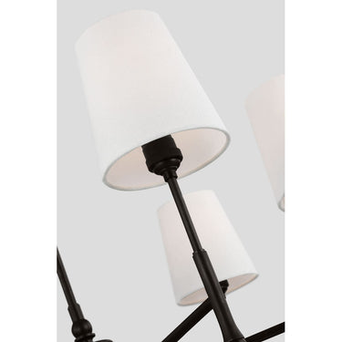 Visual Comfort Studio TC1016AI Medium Chandelier in Aged Iron