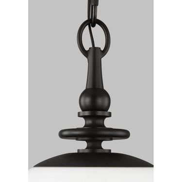 Visual Comfort Studio TP1031AI Medium Pendant in Aged Iron