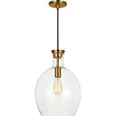 Visual Comfort Studio TP1151BBS Medium Pendant in Burnished Brass