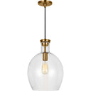 Visual Comfort Studio TP1151BBS Medium Pendant in Burnished Brass