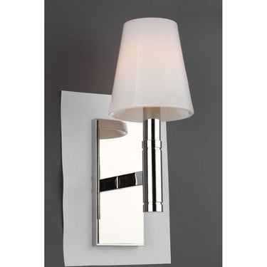 Visual Comfort Studio TV1001PN Rectangular Sconce in Polished Nickel