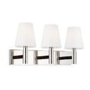 Visual Comfort Studio TV1033PN 3 - Light Vanity in Polished Nickel