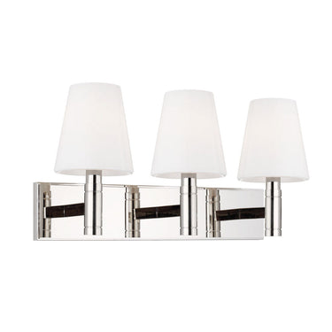 Visual Comfort Studio TV1033PN 3 - Light Vanity in Polished Nickel