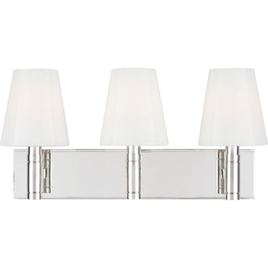 Visual Comfort Studio TV1033PN 3 - Light Vanity in Polished Nickel