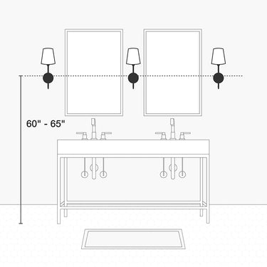Visual Comfort Studio TV1044PN 4 - Light Vanity in Polished Nickel