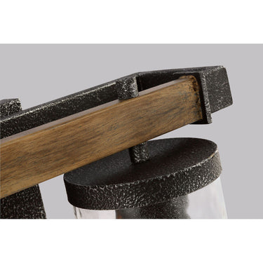 Visual Comfort Studio VS18252DWK/SGM 2 - Light Vanity in Distressed Weathered Oak / Slate Grey Metal