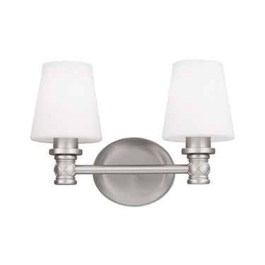 Visual Comfort Studio VS22102SN 2 - Light Vanity in Satin Nickel
