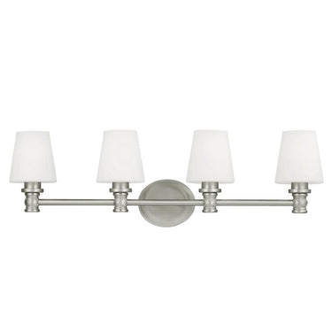 Visual Comfort Studio VS22104SN 4 - Light Vanity in Satin Nickel