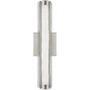 Visual Comfort Studio WB1867 18" Crack Glass LED Sconce - Crescent Harbor