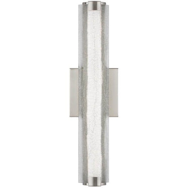 Visual Comfort Studio WB1867 18" Crack Glass LED Sconce - Crescent Harbor