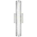 Visual Comfort Studio WB1867 18" Crack Glass LED Sconce