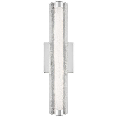 Visual Comfort Studio WB1867 18" Crack Glass LED Sconce