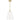 Visual Comfort Studio TP1012BBS/AWT Tall Pendant in Burnished Brass / Antique White - Crescent Harbor