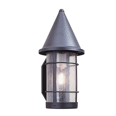VS-7 Arroyo Craftsman Valencia Small Outdoor Sconce w/ Pitched Roof 1