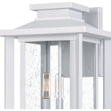 Wakefield 3 Light Outdoor Wall Sconce in Matte White 2
