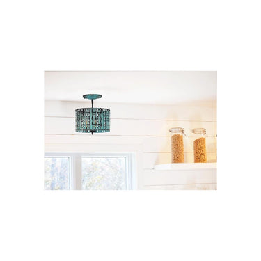WC975 Northeast Lantern Weave Hanging Light 2