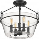 Wells Semi-Flush Mount-WEL1717GK 1