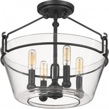 Wells Semi-Flush Mount-WEL1717GK 1
