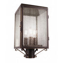 Westbrook Post Lantern shown in the Bronze finish with a Seedy shade - 94510-BZ-SDY