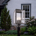 Westbrook Post Lantern shown in the Gunmetal finish with a Clear shade - 94510-GM-CL 2