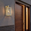 Westbrook Sconce shown in the Antique Brass finish with a Clear shade - 94321-AB-CL 2
