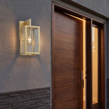 Westbrook Sconce shown in the Antique Brass finish with a Clear shade - 94321-AB-CL 2