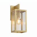 Westbrook Sconce shown in the Antique Brass finish with a Clear shade - 94321-AB-CL