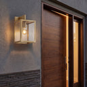 Westbrook Sconce shown in the Antique Brass finish with a Clear shade - 94421-AB-CL 2