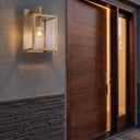 Westbrook Sconce shown in the Antique Brass finish with a Clear shade - 94421-AB-CL 2