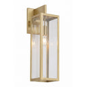 Westbrook Sconce shown in the Antique Brass finish with a Clear shade - 94431-AB-CL