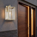 Westbrook Sconce shown in the Antique Brass finish with a Clear shade - 94521-AB-CL 2