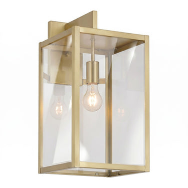 Westbrook Sconce shown in the Antique Brass finish with a Clear shade - 94521-AB-CL