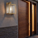 Westbrook Sconce shown in the Antique Brass finish with a Seedy shade - 94421-AB-SDY 2
