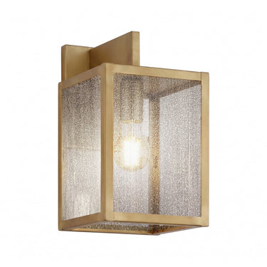 Westbrook Sconce shown in the Antique Brass finish with a Seedy shade - 94421-AB-SDY 