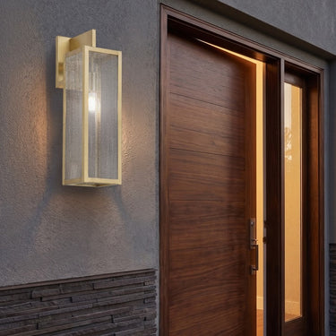Westbrook Sconce shown in the Antique Brass finish with a Seedy shade - 94431-AB-SDY 2