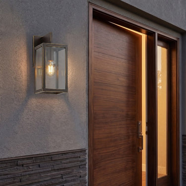 Westbrook Sconce shown in the Bronze finish with a Clear shade - 94321-BZ-CL 2