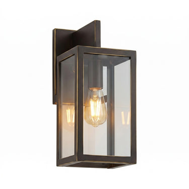 Westbrook Sconce shown in the Bronze finish with a Clear shade - 94321-BZ-CL