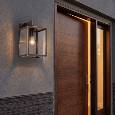 Westbrook Sconce shown in the Bronze finish with a Clear shade - 94421-BZ-CL 2