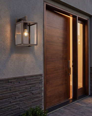 Westbrook Sconce shown in the Bronze finish with a Clear shade - 94421-BZ-CL 2